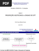 Aula 2 e 3 - Prospecção e SPT