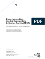 GESE Exam Information