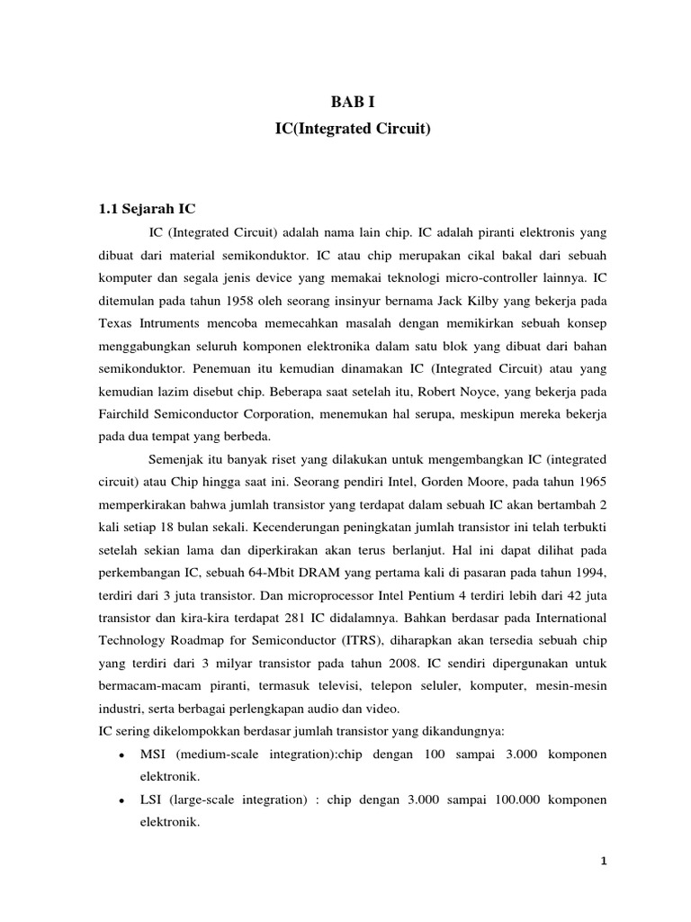 Integrated Circuit PDF