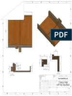 Crosscut Sled With Flip Stop Block Drawings