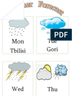 Grade 3-Lesson 7 - Weather Forecast - For Class Activity-Telling Weather-01.10.18