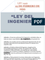 Ley Del Ingeniero