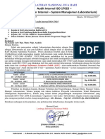 Pelatihan Audit Internal Iso 17025 System Manajemen Laboratorium