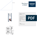 GROHE Specification Sheet 38745001