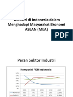 Industri Di Indonesia Dalam Menghadapi MEA