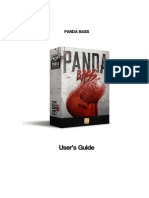 Panda Bass Manual