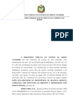 Ação Declaratória de Inexistência de Negócio Jurídico - Contrato Bancário - Não Assinado