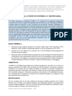 Historia de La Unión Económica Y Monetaria: Base Jurídica