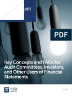 Critical Audit Matters: JULY 2018