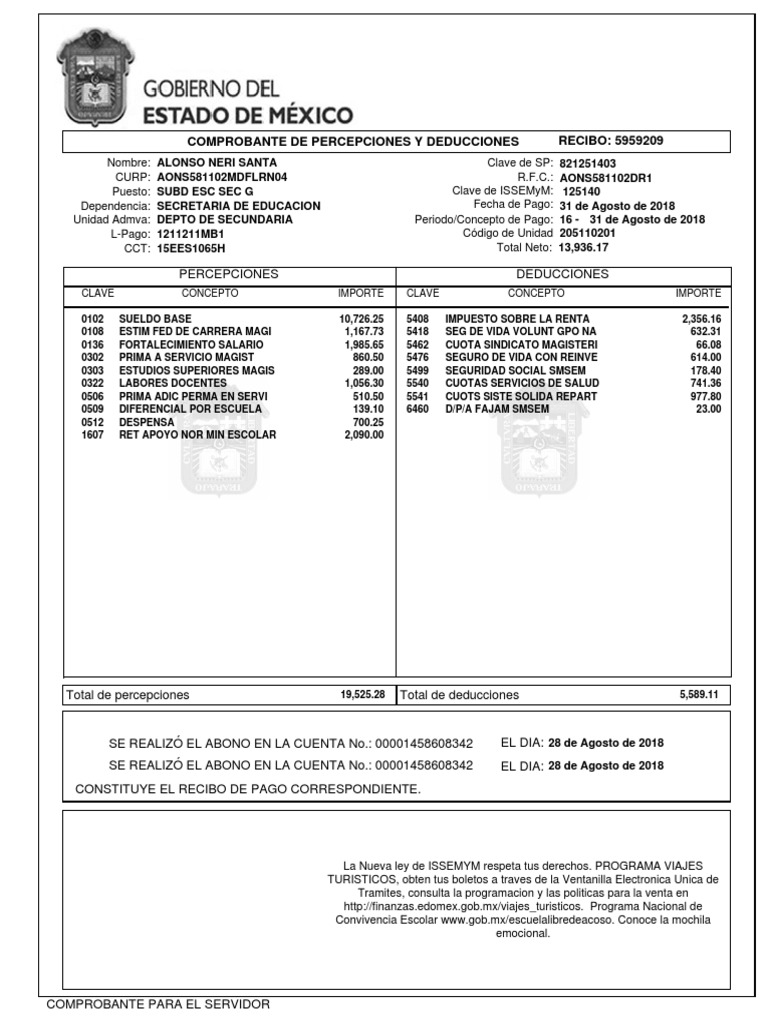Talones de Pago | PDF