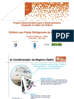 Projeto Demonstrativo para o Gerenciamento Integrado de Chillers