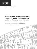 Biblioteca Escolar Como Espaço de Produção Do Conhecimento