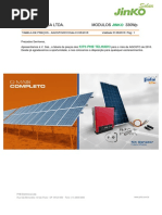 Tabela de Preços PHB