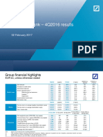 Deutsche Bank - 4Q2016 Results: 02 February 2017