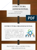 Estructura Organizacional Trabajo