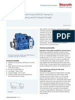 Axial Piston Variable Pump A10VGT Series 11 High Energy Efficiency and Compact Design