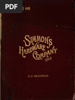 1903, Simmons Hardware Company, ST Louis, US