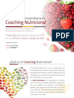 Certificacion en Coaching Nutricional