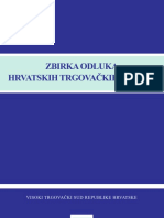 Zbirka Sudskih Odluka Trgovačkih Sudova PDF