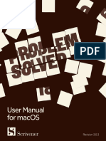 Scrivener Manual Mac