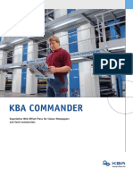 KBA Commander Printing Press