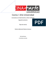 Tipos de Menus PDF