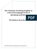 The Ultimate ESL Teaching Book of Speaking Activities