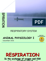 Respiratory System: Universitas Jenderal Soedirman