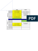 Horario 2018 II