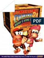 Donkey Kong Country 2 Diddys Kong Quest 1995 Nintendo Players Guide SNES