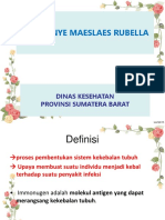 Kampanye Maeslaes Rubella: Dinas Kesehatan Provinsi Sumatera Barat