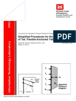 Simplified Procedures For The Design of Tall Flexible Anchored Tieback Walls