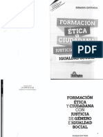 Formación Ética y Ciudadana Con Justicia de Género e Igualdad Social - Susana Zattara