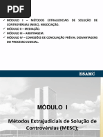 Negociação, Mediação e Arbitragem - 2018