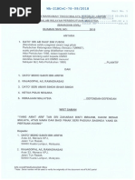 Writ of Summons - Umno Claim of Cash Seized at Najib's House