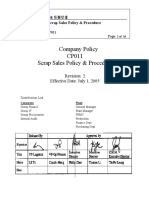 Scrap Sales Policy & Procedure Guide