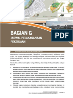 Bagian g - Jadwal Pelakasanaan Pekerjaan