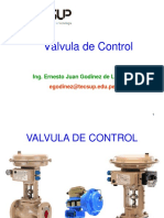 Válvula de control: tipos y funciones