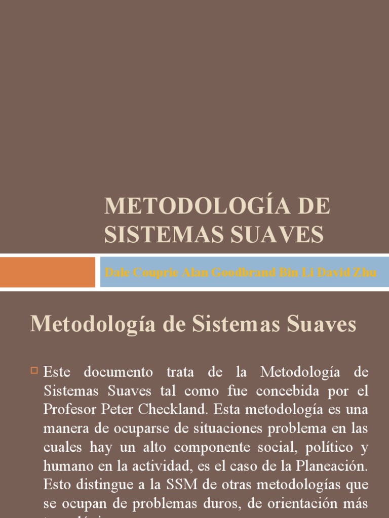 metodologia checkland