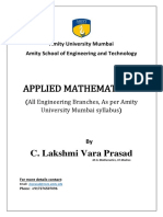 Applied Mathematics-Ii: C. Lakshmi Vara Prasad