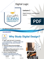 Digital Logic: Digital Systems and Number System