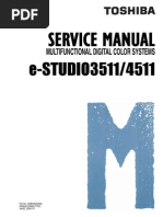 Download Toshiba E-Studio 3511-4511 Service Manual by jvelez4309 SN38983994 doc pdf