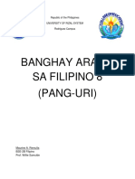 Banghay Aralin Sa Filipino 8 Pang-Uri