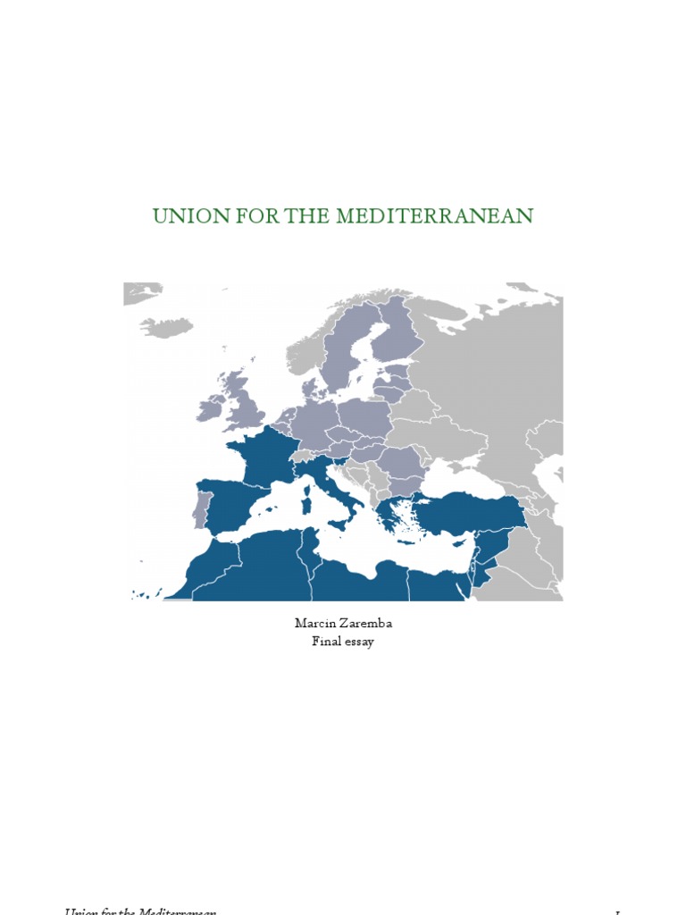 Mediterranean Union | Enlargement Of The European Union | European Union