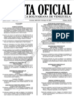 Gaceta 40654 Regulación Aeronáutica Venezolana