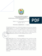 Providencia Administrativa N 055 2014 Adecuación de Precios Justos Azúcar