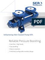 Reliable Pressure Boosting.: Self-Priming Side Channel Pump SFH