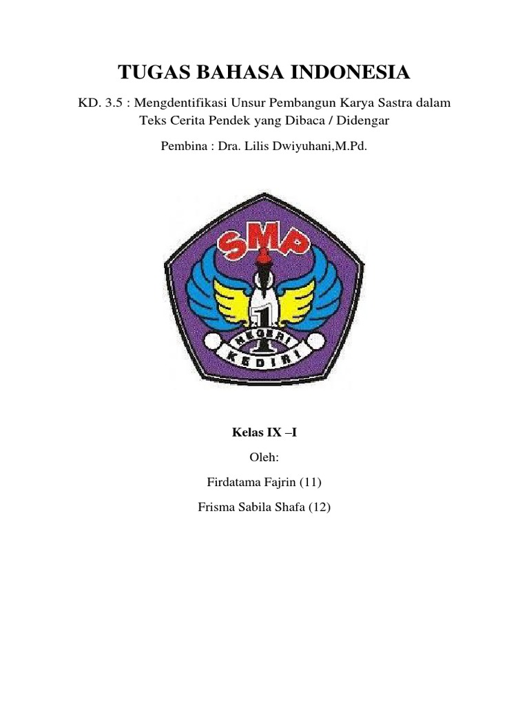 Tugas Bahasa Indonesia