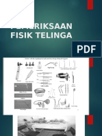 Pemeriksaan Fisik Telinga