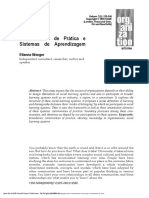 Comunidades de Prática e Sistemas de Aprendizagem Social